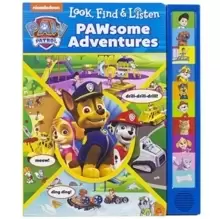 Image of Nickelodeon PAW Patrol: PAWsome Adventures Look, Find & Listen Sound Book