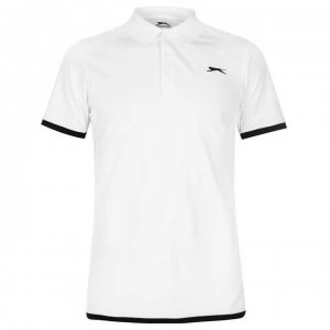 image of Slazenger Court Polo Mens - White