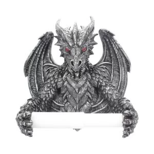 image of Obsidian Dragon Toilet Roll Holder