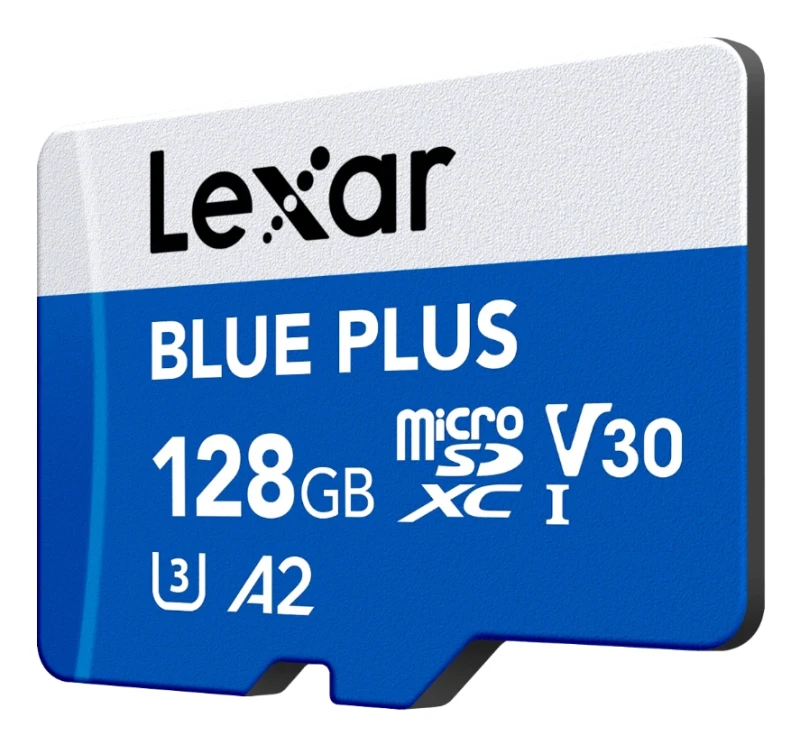 Image of Lexar Blue Plus MicroSD 128GB