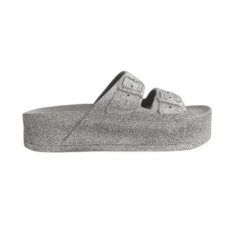 Image of Cacatoes Womens sandals Cacatoes Caipirinha Glitter Gris Female 41/42