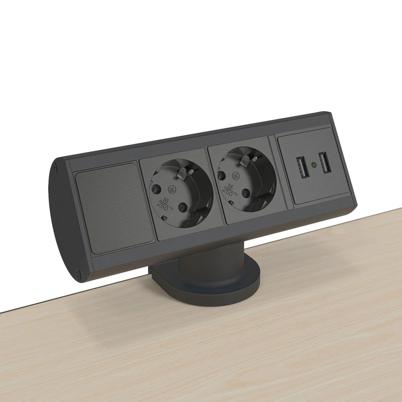 Image of Forming Function Smrline Desk lck 2 Power.