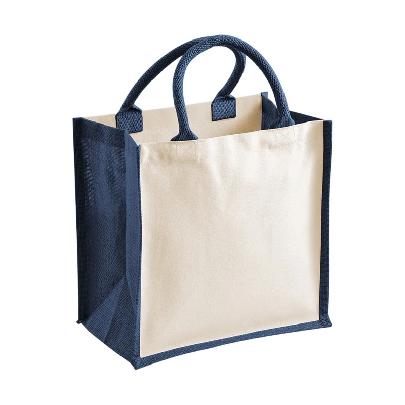 Image of Westford Mill Womens Jute Tote in Navy Navy Female One Size