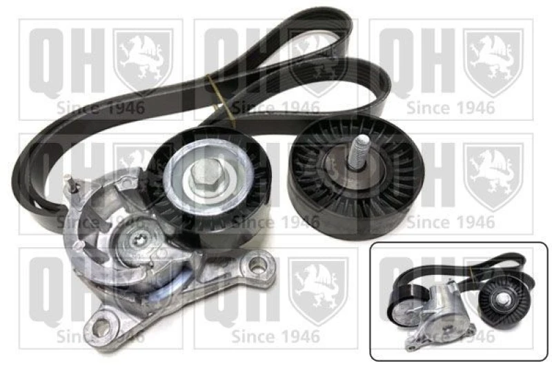 Image of QUINTON HAZELL V-Ribbed Belt Set QUINTON HAZELL QDK33