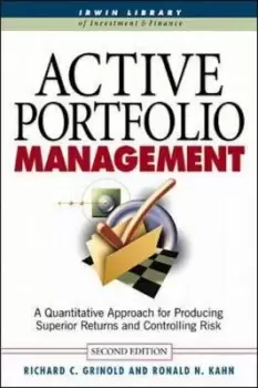Image of Active portfolio management by Richard C Grinold
