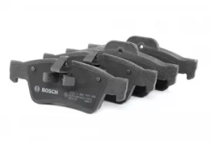 Image of Bosch Brake Pads MERCEDES-BENZ 0 986 494 256 0044205220,0084205320,1644201520 Disk Pads,Brake Pad Set, disc brake 1644201920,1644202720,A0044205220