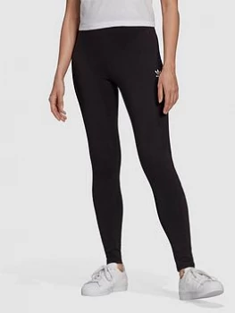 image of adidas Originals Leggings - Black/White, Size 12, Women