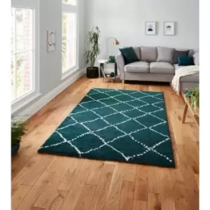 Image of Royal Nomadic 5413 Dark Green 120cm x 170cm Rectangle