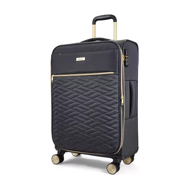 Image of Rock Luggage Sloane ZW88501 Large Charcoal Suitcase