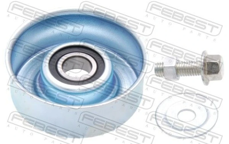 Image of FEBEST 0287-J31Z Tensioner Pulley Tensioner Pulley,v-ribbed belt (310)