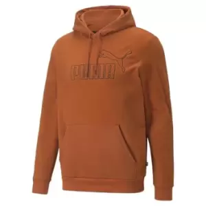 image of Puma Essential Polar OTH Hoodie Mens - Brown