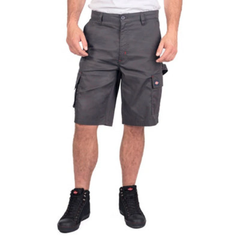 Image of Lee Cooper Workwear Lee Cooper Workwear Men Classic Cargo Shorts in Grey Size: 38R Grey 38R Male 5050217283678