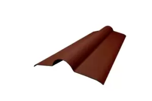 Image of Corrubit Red Ridge Capping (L)1000mm (W)450mm