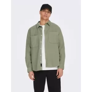 Image of Alp Cotton Shacket with Breast Pockets