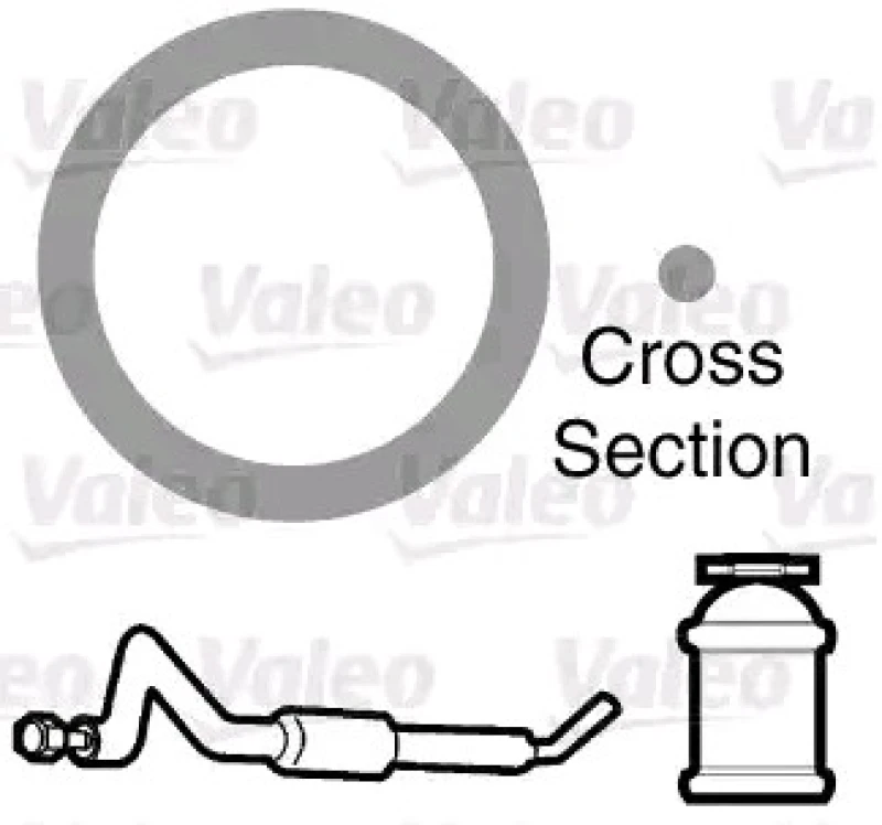 Image of VALEO 509304 Gaskets Seal,coolant pipe (547)