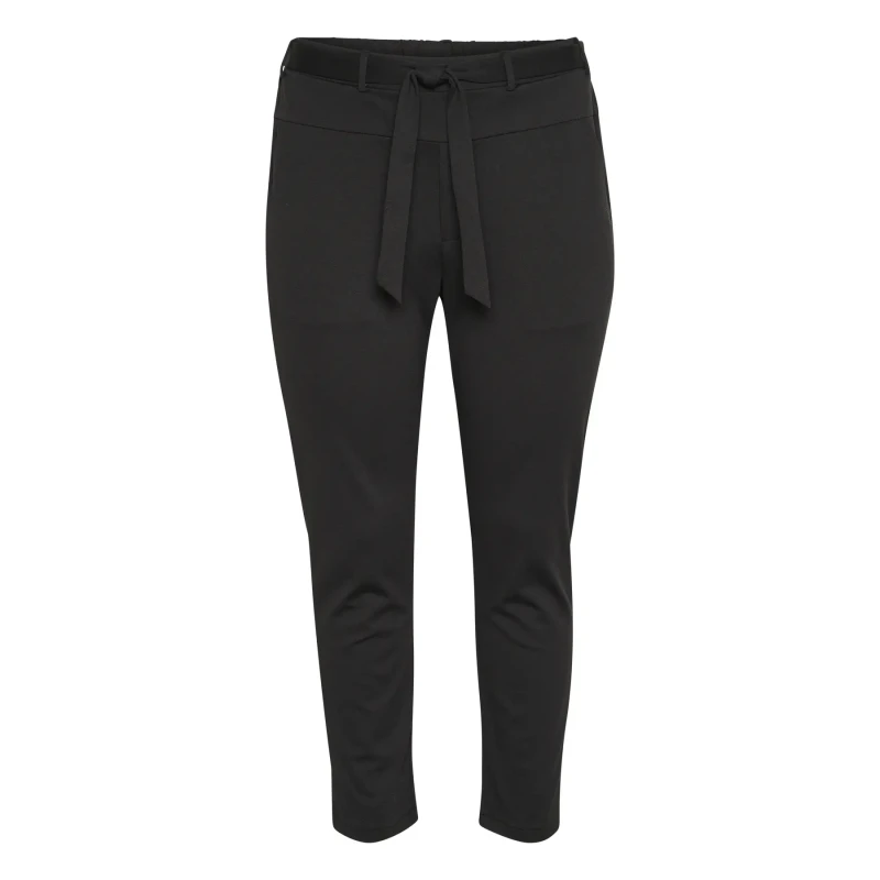 Image of KAFFE Curve Womens Trousers KAFFE Curve Jenna Noir Female XL
