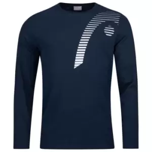 Image of Head Club Cliff Ls Junior - Blue