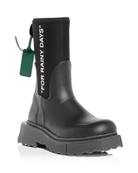 image of Off-White Womens Sponge Rain Boots