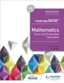 Image of Cambridge IGCSE Mathematics Core and Extended 4th edition