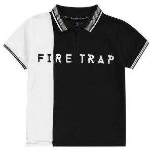 Image of Firetrap Polo Shirt Junior Boys - Black