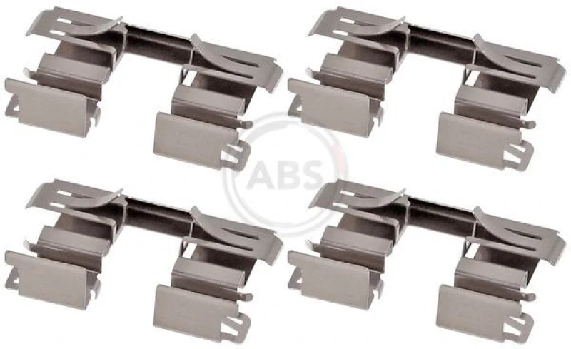 Image of A.B.S. Brake pad fitting kit A.B.S. 1002Q