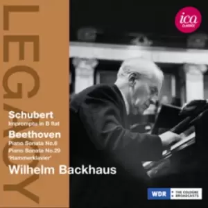 Image of Franz Schubert - Schubert: Impromptu in B Flat/Beethoven: Piano Sonata No. 6/... CD Album - Used