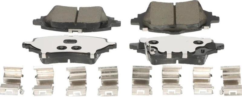 Image of MAPCO 106039HPS Brake pad set Rear Axle, with acoustic wear warning, with mounting manual Low-Metallic Brake Pad Set,disc brake (402)