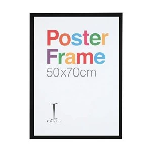 image of 50 x 70cm - iFrame Perspex Black Poster Frame