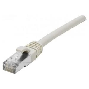 image of Patch Cord RJ45 CAT.6a F/UTP LSZH Snagless Grey - 10 M Full Copper