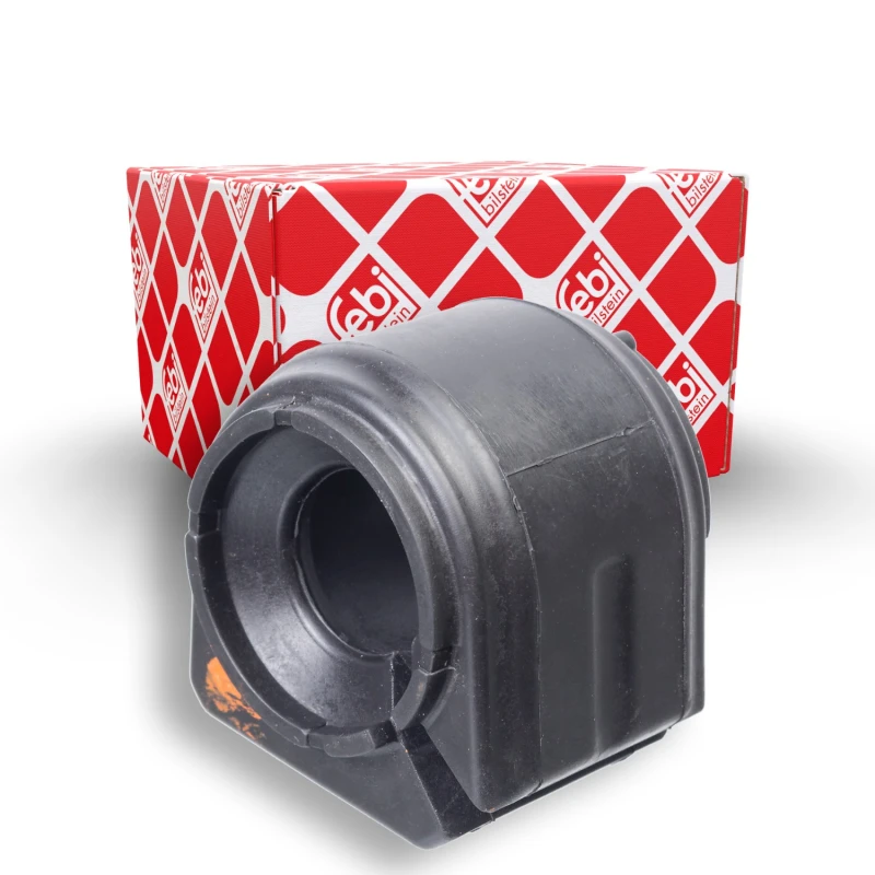 Image of FEBI BILSTEIN 105877 Stabilizer Bushes Rear Axle, Elastomer Elastomer Anti-roll Bar Bush Kit (1334)