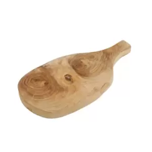 Olivia's Kyra Olive Wood Small Serving Board with Handle