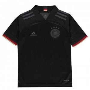 Image of adidas Germany Away Shirt 2020 Junior - Black/Grey
