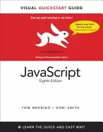 Image of javascript visual quickstart guide