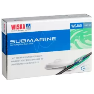 Image of Wiska Submarine Cast Joint 5 Pole Terminal Block & Earthing Kit Resin - WSJA2