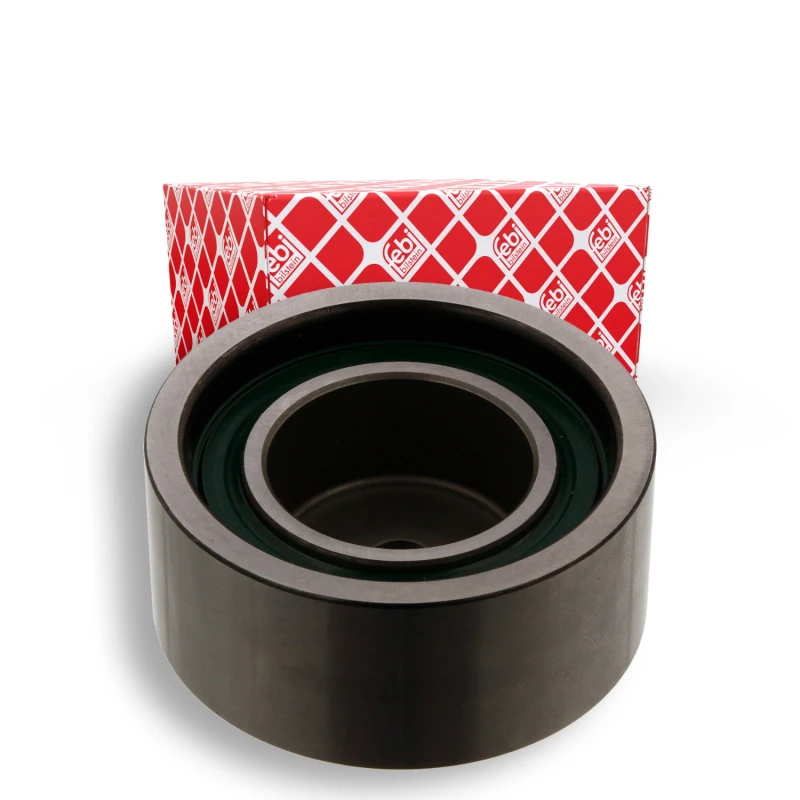 Image of FEBI BILSTEIN 30664 Idler Pulley Metal Deflection/Guide Pulley,v-ribbed belt (312)