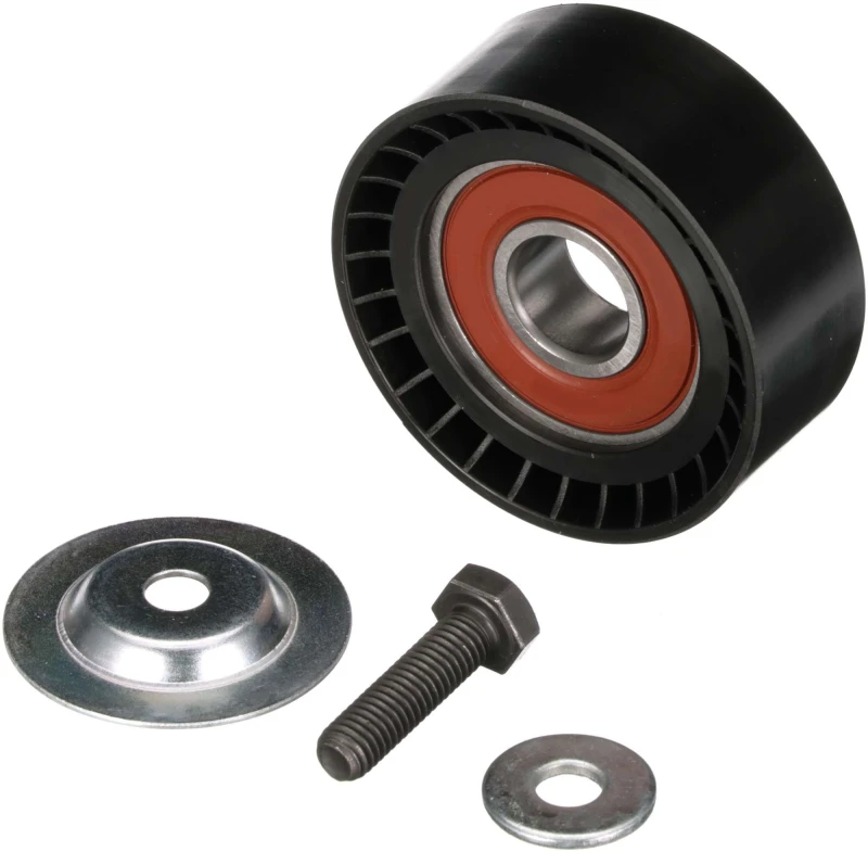 Image of GATES Deflection / guide pulley, V-ribbed belt GATES T36539