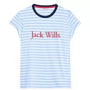 image of Jack Wills Forstal Boyfriend T-Shirt - Blue