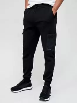 Image of Calvin Klein Tech Repreve® Comfort Joggers - Black Size XL Men