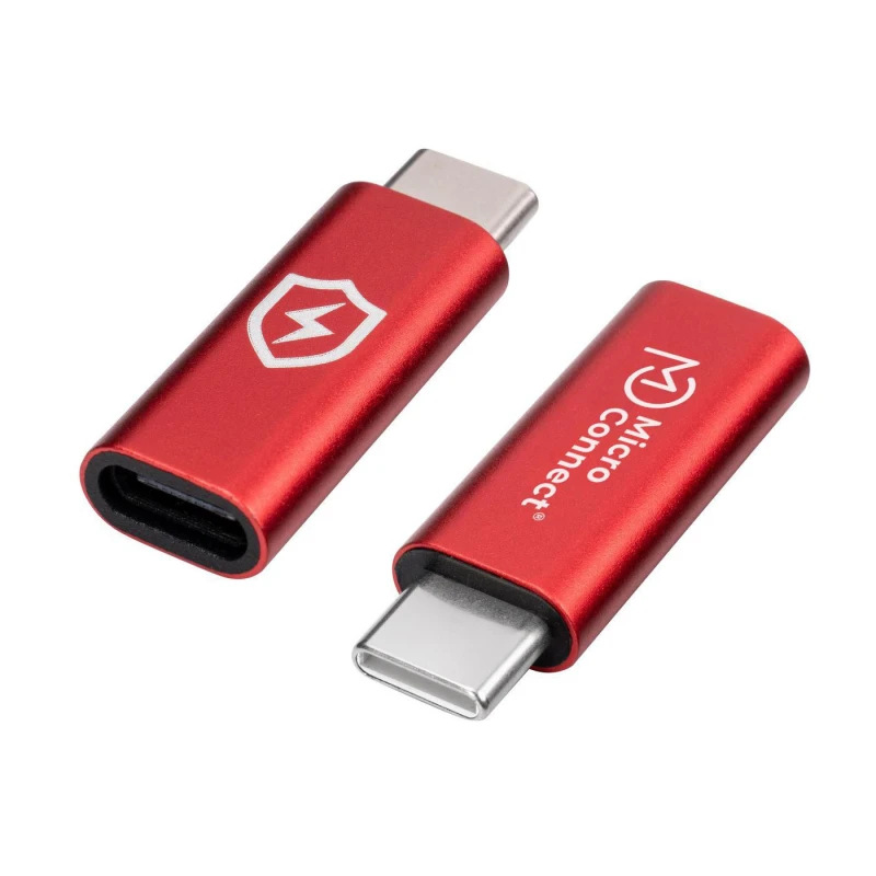 Image of Microconnect MC-CCADAP-SC cable gender changer USB C Red