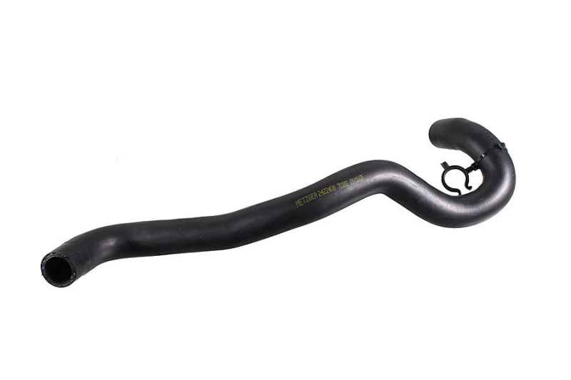 Image of METZGER 2422408 Radiator Hose Upper Right, without clamps Radiator Hose (475)