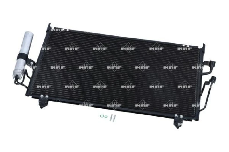 Image of NRF 35755 Condenser with seal ring, with nitrogen filling Aluminium Condenser,air conditioning (448)