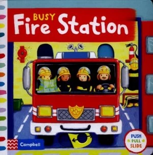 Image of Busy Fire Station by Rebecca Finn Book