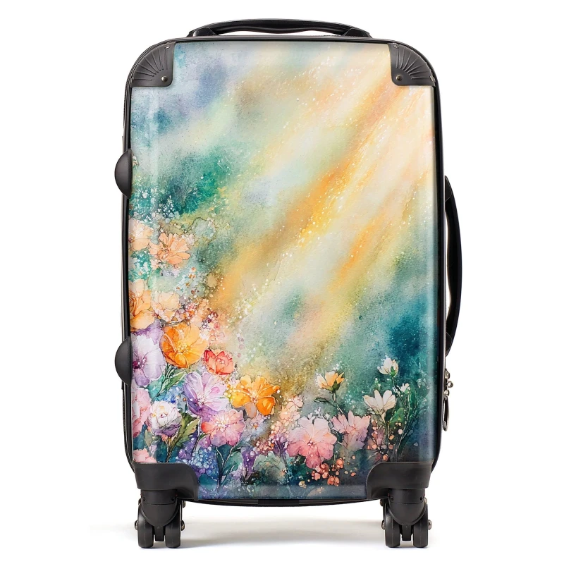 Image of Designer Luggage Ava Sterling: 00006 Suitcase Size: Large Multicolor Unisex Large