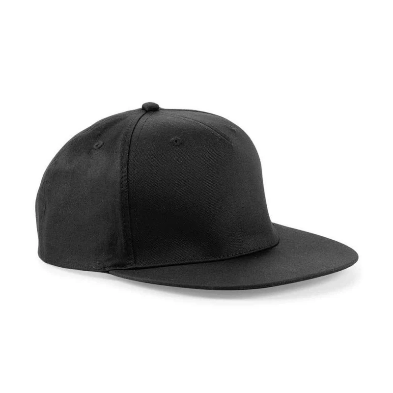 Image of Beechfield Beechfield Men Snapback Cap in Black One Size Male 5063527293855