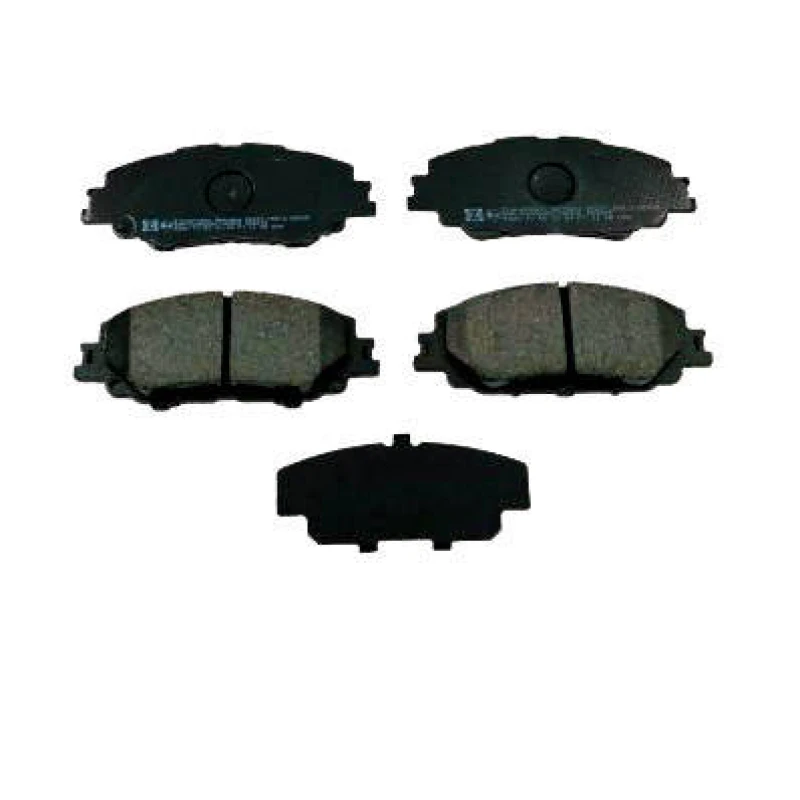 Image of ZIMMERMANN 26217.165.2 Brake pad set Front Axle, not prepared for wear warning indicator, Photo corresponds to scope of supply Brake Pad Set,disc bra