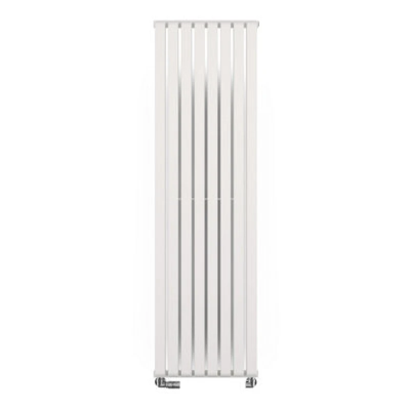 Image of Terma Warp Room Soft White Hydronic Vertical Designer 5163Btu Radiator, (W)525mm X (H)1800mm