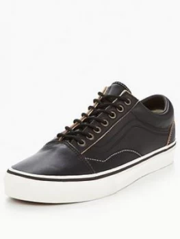 Image of Vans Ua Old Skool Premium Ground Breaker Black Size 6 Men