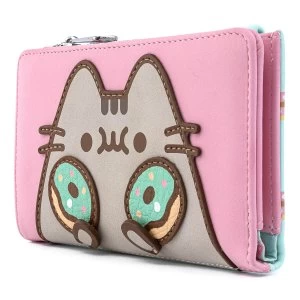 Image of Loungefly Pusheen Donuts Nom Nom Flap Wallet