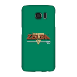 image of Nintendo The Legend Of Zelda Retro Logo Phone Case - Samsung S6 - Snap Case - Gloss