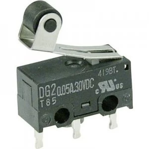 Image of Cherry Switches Microswitch DG23 B1RA 30 Vdc 0.05 A 1 x OnOn momentary